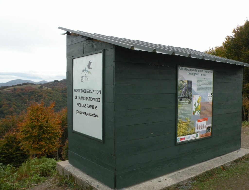 9 cabane de comptages aux cols