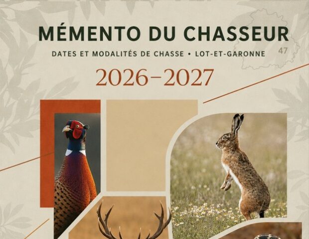 mémento du chasseurs 1ère couv chasseurs47 actu
